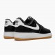 Nike Air Force 1 07 Black White Gum CI0057 002 Unisex Casual Shoes