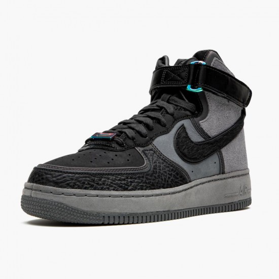 Nike Air Force 1 High A Ma Maniere Hand Wash Cold CT6665 001 Mens Casual Shoes