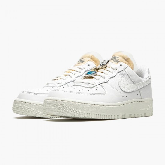 Nike Air Force 1 Low 07 LX Bling CZ8101 100 Unisex Casual Shoes
