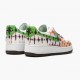 Nike Air Force 1 Low Black Tie Dye CW1267 101 Unisex Casual Shoes