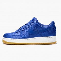 Nike Air Force 1 Low CLOT Blue Silk CJ5290 400 Unisex Casual Shoes 