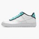 Nike Air Force 1 Low GS Double Layer Aqua Black BV1084 100 Womens Casual Shoes