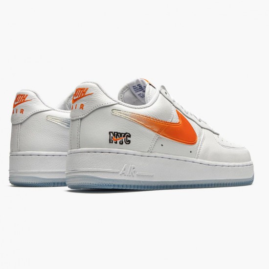 Nike Air Force 1 Low Kith Knicks Away CZ7928 100 Unisex Casual Shoes