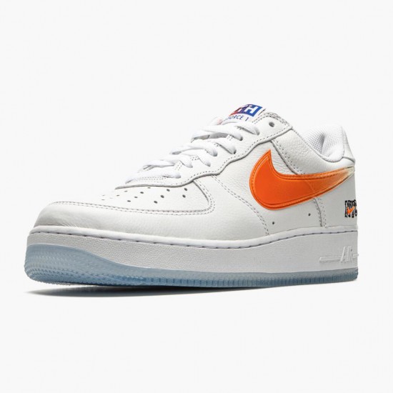Nike Air Force 1 Low Kith Knicks Away CZ7928 100 Unisex Casual Shoes