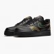 Nike Air Force 1 Low Misplaced Swooshes Black Multi CK7214 001 Unisex Casual Shoes