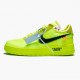 Nike Air Force 1 Low Off White Volt AO4606 700 Unisex Casual Shoes