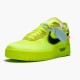 Nike Air Force 1 Low Off White Volt AO4606 700 Unisex Casual Shoes