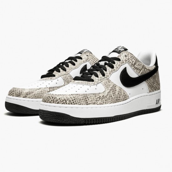 Nike Air Force 1 Low Retro Cocoa Snake 845053 104 Unisex Casual Shoes