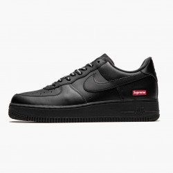 Nike Air Force 1 Low Supreme Black CU9225 001 Mens Casual Shoes 