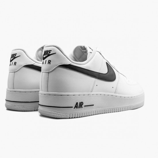 Nike Air Force 1 Low White Black CJ0952 100 Unisex Casual Shoes