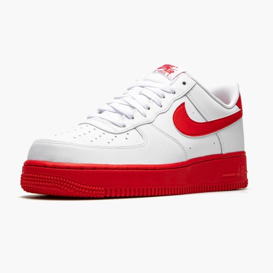 Nike Air Force 1 Low White Red Midsole CK7663 102 Unisex Casual Shoes
