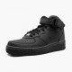 Nike Air Force 1 Mid Black 2014 314195 004 Unisex Casual Shoes
