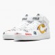 Nike Air Force 1 Mid Supreme NBA White AQ8017 100 Unisex Casual Shoes