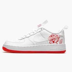 Nike Air Force 1 Satin Rose CN8534 100 Unisex Casual Shoes 