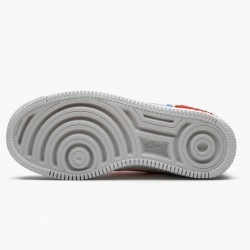 Nike Air Force 1 Shadow Summit White Team Orange CQ9503 100 Unisex Casual Shoes 