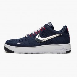 Nike Air Force 1 Ultra Flyknit Patriots 6X Champs CU9335 400 Unisex Casual Shoes 