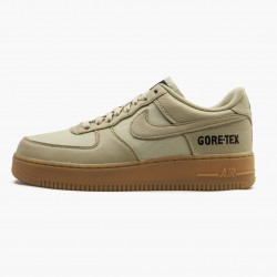 Nike Air Force One Low Gore-Tex Team Gold Khaki CK2630 700 Unisex Casual Shoes 