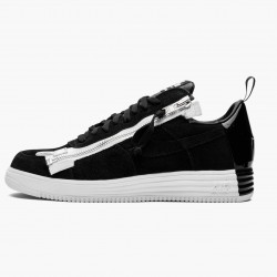 Nike Lunar Force 1 Low Acronym Black White 698699 001 Unisex Casual Shoes 