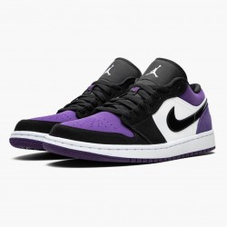 Air Jordan 1 Low Court Purple 553558-125 Jordan Shoes
