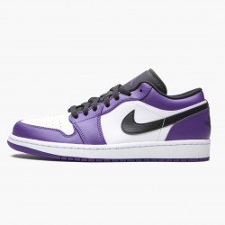 Air Jordan 1 Retro Low Court Purple 553558-500 Jordan Shoes