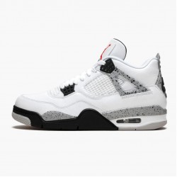 Air Jordan 4 Retro OG White Cement 840606-192 Jordan Shoes