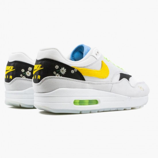 Nike Air Max 1 Daisy CW6031 100 Unisex Running Shoes