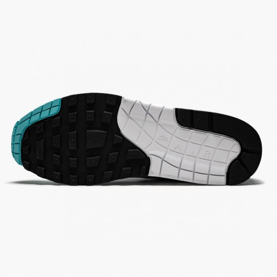 Nike Air Max 1 Anniversary Aqua 908375 105 Unisex Running Shoes