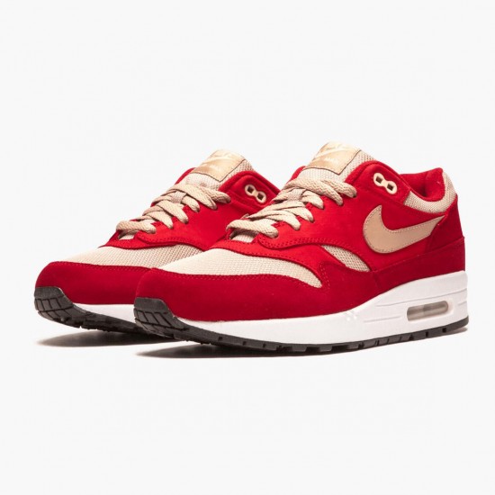 Nike Air Max 1 Curry Pack Red 908366 600 Unisex Running Shoes