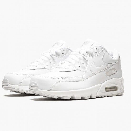 Nike Air Max 90 Leather 302519 113 Unisex Running Shoes