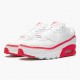 Nike Air Max 90 Undefeated White Solar Red CJ7197 103 Unisex Running Shoes