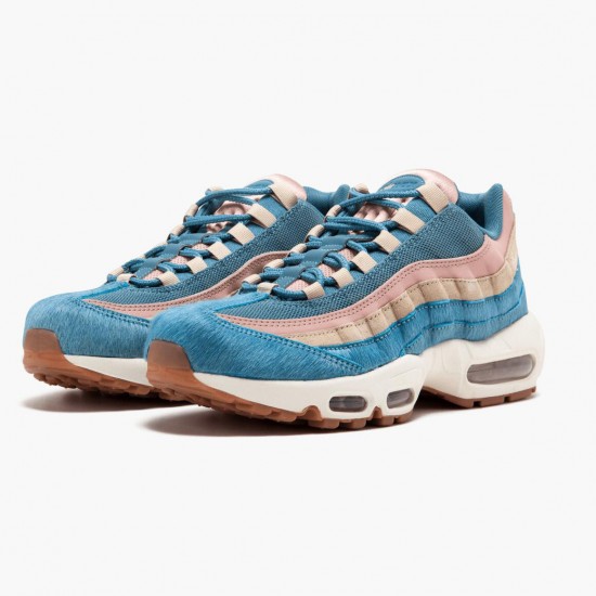 Nike Air Max 95 Embossed Fur Pony AA1103 002 Womens Running Shoes