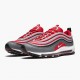 Nike Air Max 97 Dark Grey Gym Red 921826 007 Unisex Running Shoes