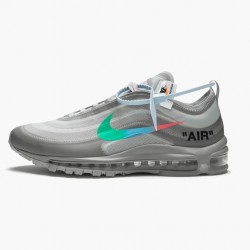 Nike Air Max 97 Off-White Menta AJ4585 101 Mens Running Shoes 
