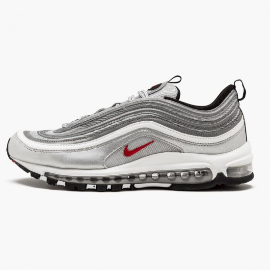 Nike Air Max 97 Silver Bullet 884421 001 Unisex Running Shoes