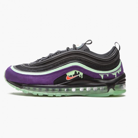 Nike Air Max 97 Slime Halloween DC1500 001 Unisex Running Shoes