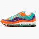 Nike Air Max 98 Cone 924462 800 Unisex Running Shoes