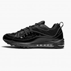 Nike Air Max 98 Supreme Black 844694 001 Mens Running Shoes 