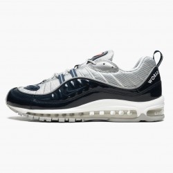 Nike Air Max 98 Supreme Obsidian 844694 400 Unisex Running Shoes 