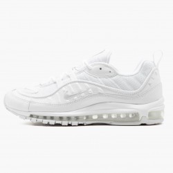 Nike Air Max 98 White 640744 106 Unisex Running Shoes 