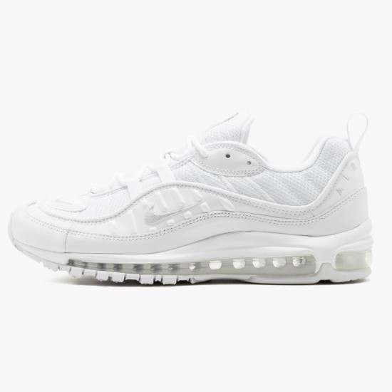 Nike Air Max 98 White 640744 106 Unisex Running Shoes
