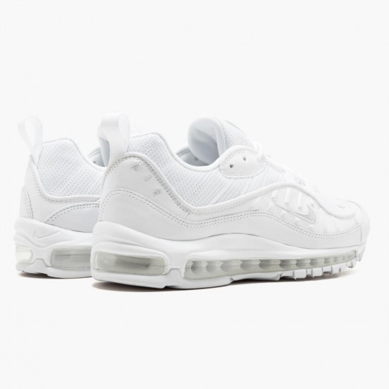 Nike Air Max 98 White 640744 106 Unisex Running Shoes