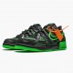 Nike Air Rubber Dunk Off White Green Strike CU6015 001 Unisex Casual Shoes