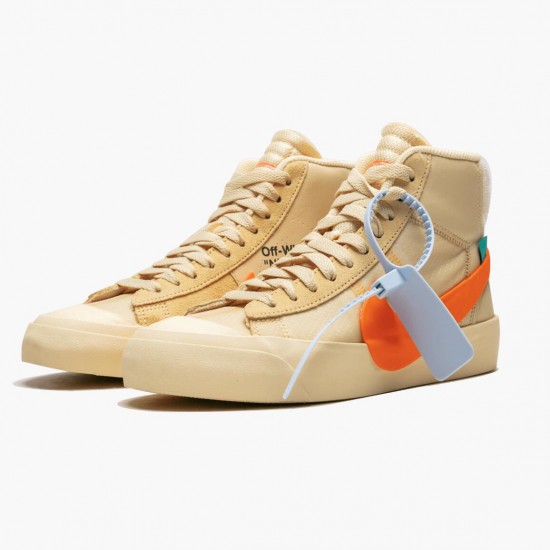 Nike Blazer Mid Off White All Hallows Eve AA3832 700 Unisex Casual Shoes