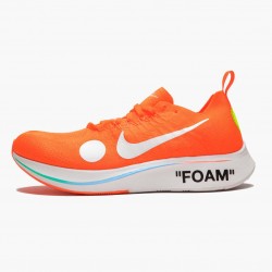 Nike Zoom Fly Mercurial Off White Total Orange AO2115 800 Mens Casual Shoes 