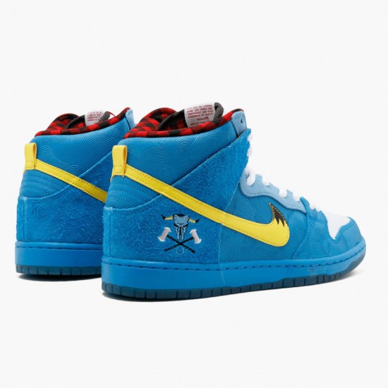 Nike Dunk SB High Familia Blue Ox 313171 471 Mens Casual Shoes