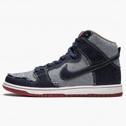 Nike SB Dunk High Reese Forbes Denim CT6680 100 Mens Casual Shoes 