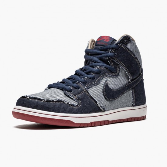 Nike SB Dunk High Reese Forbes Denim CT6680 100 Mens Casual Shoes