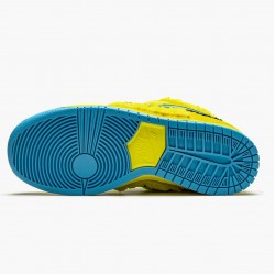 Nike SB Dunk Low Grateful Dead Bears Opti Yellow CJ5378 700 Unisex Casual Shoes 
