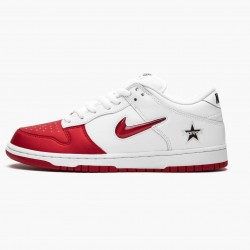 Nike SB Dunk Low Supreme Jewel Swoosh Red CK3480 600 Mens Casual Shoes 