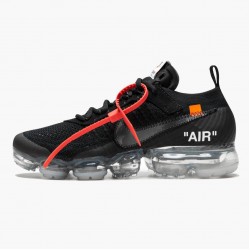Nike Air VaporMax Off-White Black AA3831 002 Unisex Running Shoes 